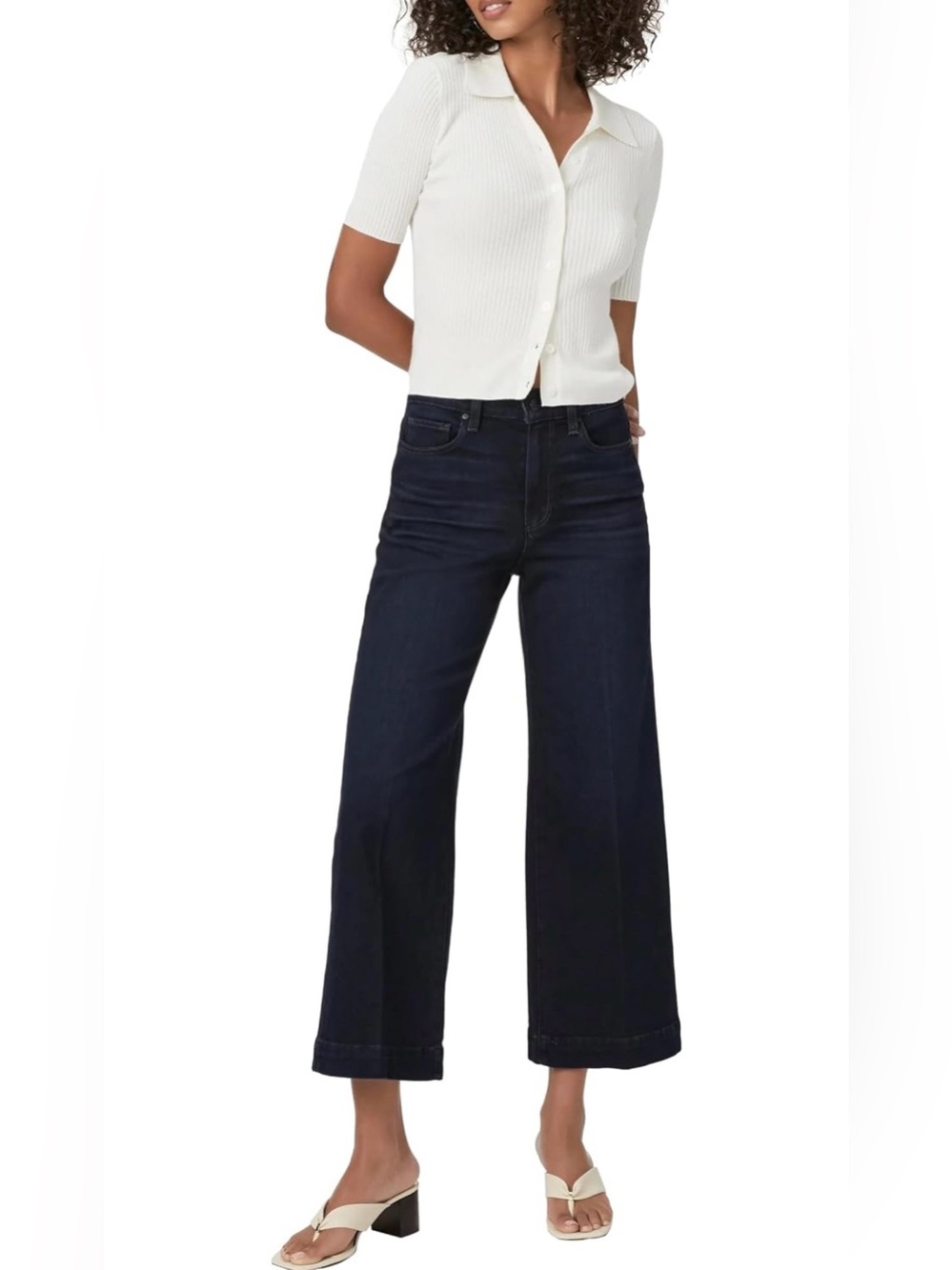 Paige Anessa Jean 28 Wide Leg in Duchess EC - Picture 9 of 9